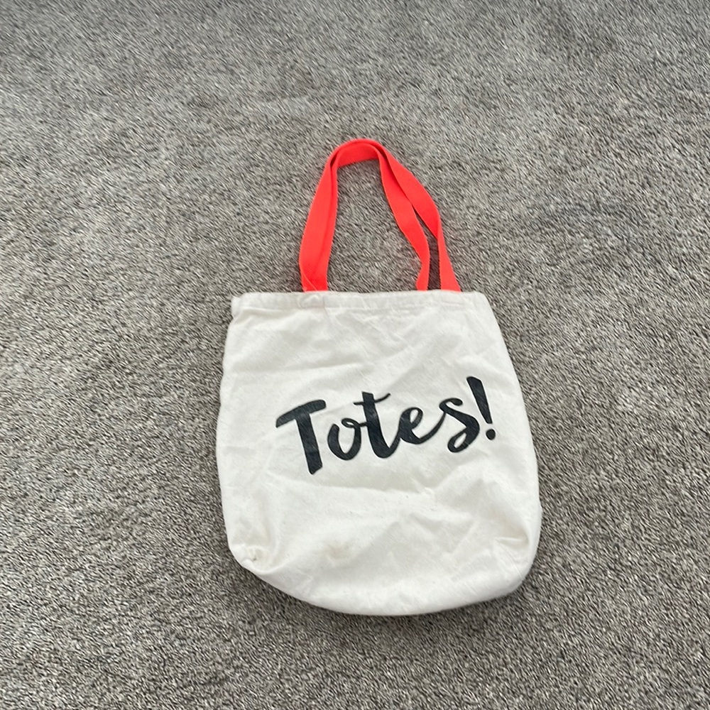 “Totes” tote bag